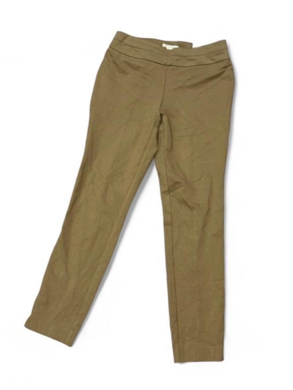 Stretch Ponte Leggings in Olive Tan